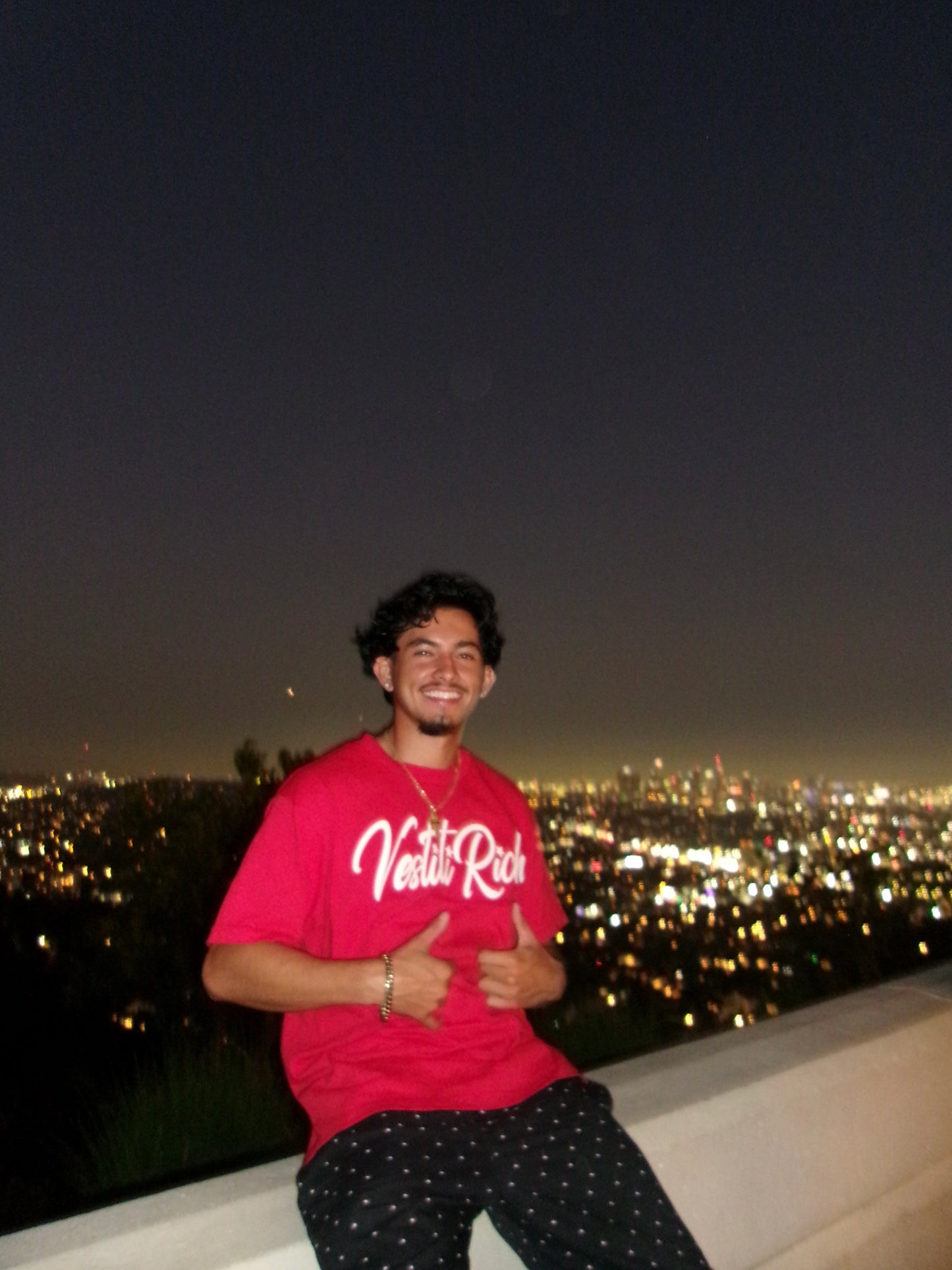 Rosso Signature Logo Tee