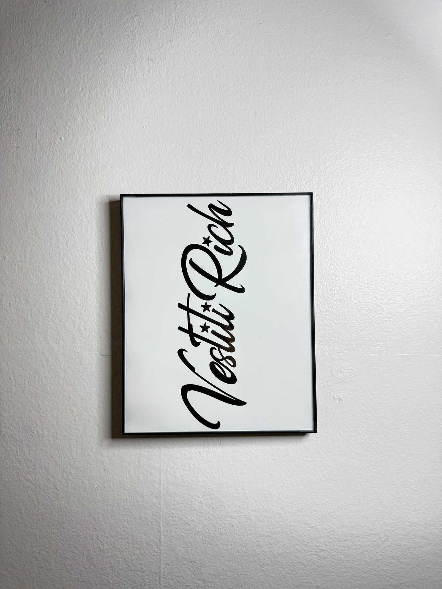 VestitiRich Signature Poster Frame